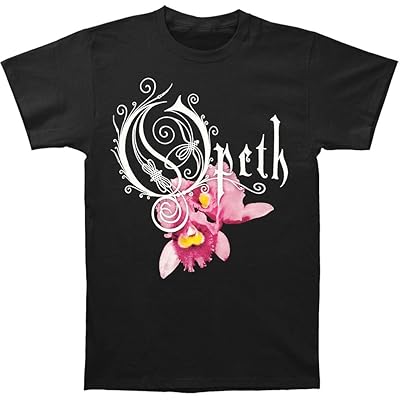 Opeth Orchid T-Shirt for Men - Black (Size S) Nigeria | Ubuy