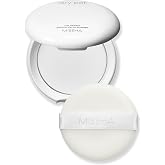 MISSHA Airy Pot Pressed Translucent Powder Pact Setting Powder 0.176 oz | Ultra-light formula helps reduce shine, set base makeup, and leave a smooth soft-focus look for daily touch-ups.