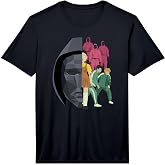 Mens Squid Game Front Man Split Logo Performance T-Shirt