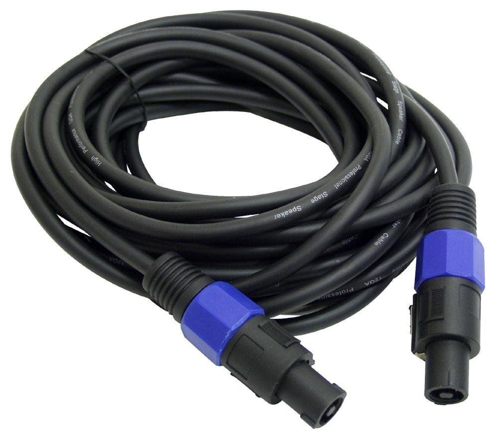 OmniaLaser OL-SPK6 5.8 mm Speaker C, DJ PA Speaker Cable for Professional Applications with Speakon Connectors, Super Noise Free System, 6 m