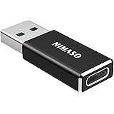 USB C to USB 3.0 Adapter, Nimaso USB C Female to USB Male Adapter, USB C 3.1 Gen 1 Adapter 5Gbps Compatible with iPhone 11 12