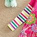 NEAT Kid Girl Cotton Flower Stripe Long Sleeve T Shirt Tee L328 For 2-6 Years