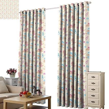 Amazon Com Beihai1sun Curtains For Living Room Baby Baby Boy Girl
