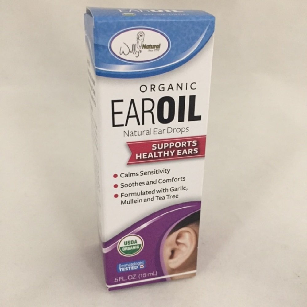 Wally's Natural Organic Ear Oil, .5oz. Per Bottle (6 Pack) Online