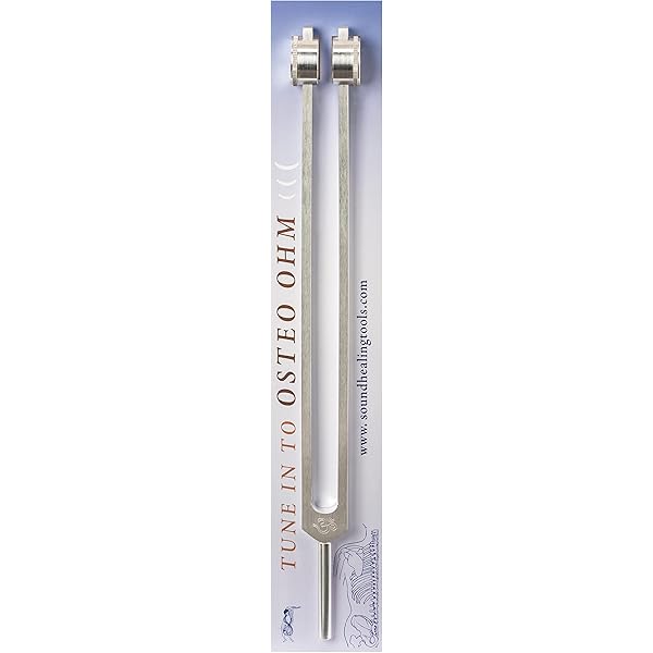 Amazon.com: Ohm Therapeutics HIGH OHM Octave Tuning Fork Set for
