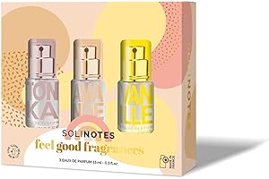 Solinotes Paris Solinotes Eau De Parfum Discovery Set - Almond, Vanilla, Tonka Bean Fragrance Gift Set of 3 Fragrant Spray Bottles Perfume Kit for Women Notes of Amber, Musk, Orange Blossom 15ml