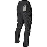 Mens Work Pants Hiking Cargo Waterproof Breathable Lightweight Stretch Quick Dry Outdoor Summer Pants