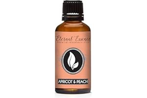 Eternal Essence Oils Apricot & Peach 30ml Premium Fragrance Oil - for Candle, Soap Making, Aromatherapy, Diffusers, Home Care, & Humidifiers