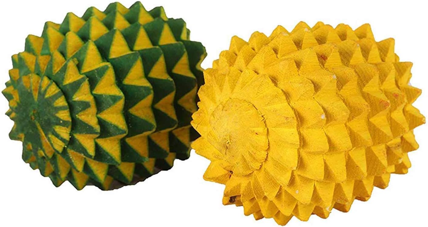 Cure18 Health and Yoga Spongy Reflex for Stress Relieving Spikes Makes Sensory Stimulation Complete Body Massage Ball