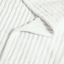 Vessia Flannel Fleece Twin Size Blanket for