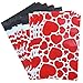 SJPACK Poly Mailers 10x13 Hearts Designer Self Sealing Shipping Envelopes Bags(100 Packs)