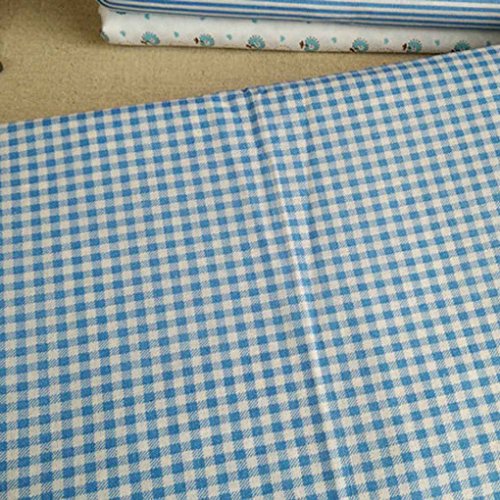 Stevlogs 7pcs Blue Series Cotton Fabric Flower Floral Pattern Sewing Textile Material for DIY Patchwork Bedding