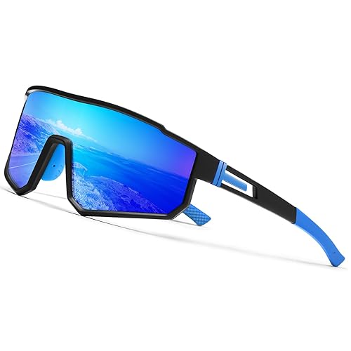FURISHQI Polarized Sports Sunglasses for Men UV400 Protection