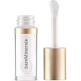 bareMinerals Nourishing Lip Oil, Ultra-Hydrating, Non-Sticky & High-Shine, Clean & Vegan Formula with 9 Botanical Oils & Hyaluronic Acid for Soft, Smooth Lips