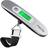 FREETOO Luggage Scale Portable Digital Hanging Scale for Travel, Suitcase Weight Scale with Superior Piano Lacquer 110 Lb/ 50