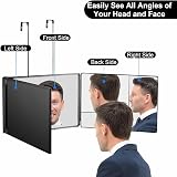 Vanexiss Trifold Mirror - 3 Way Adjustable Portable for Hair Cutting view 4