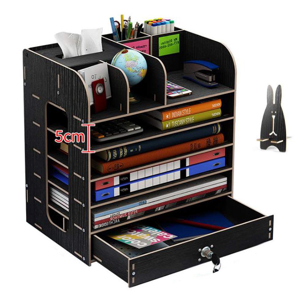 Buy Desk storage rack Desk shelf Letter case A4 / A5 compatible Pen