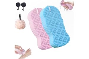 2026 New Magic Exfoliating Bath Sponge,3D Super Soft Exfoliating Bath Sponge Skin Friendly and Reusable for Men and Women (Pi