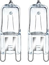 GMY Halogen G9 Oven Bulbs 40W 230V 300C Heat Tolerant 2 Pack