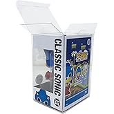 EcoTEK Protectors, 50-Pack Protective Cases Fits 4" Display Figures – Scratch-Resistant, Strong, Crystal Clear Acid-Safe Display Case for Action Figures, Toys, and Collectibles