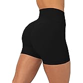 PAVOI ACTIVE Yoga Shorts for Women High Waisted Gym Shorts Buttery Soft Biker Workout Shorts 4" & 6" Compression Fit