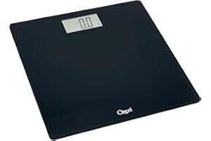 Ozeri Precision Bath Scale (440 lbs / 200 kg) in Tempered Glass, with 50 gram Sensor Technology (0.1 lbs / 0.05 kg) and Infan