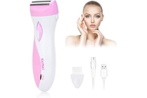 FABMAY BEAUTY Wet & Dry Electric Razors for Women, Smooth & Silky Electric Shaver for Women, Cordless Foil Shaver for Pubic Hair and Bikini Trimmer, Painless Ladies Trimmer for Face Body