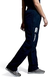 Canterbury Stadium Pant Women Navy Size 8 Open Hem Full Zip Track Pants view 2