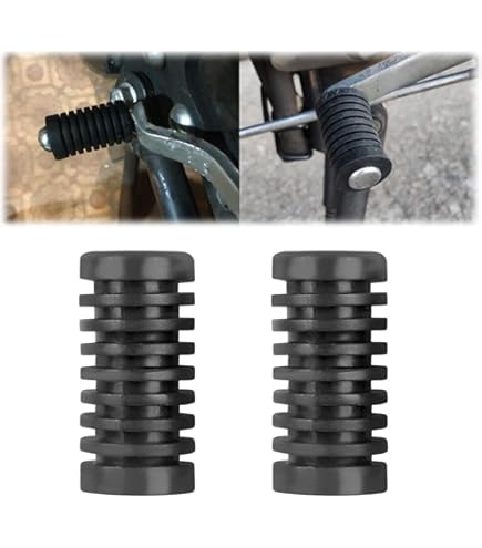 1 Pair Gear Shifter Lever Shift Pedal Kick Foot Pegs Cover Pad - Foto 3