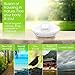 PICTEK White Noise Sound Machine with 12 Non-looping Fan and White Noise Sounds, 3 Timer Options, USB or Battery Operated for Baby, Kids, Insomniac and Traveler (Adapter Not Included)