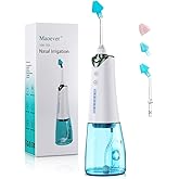 MAOEVER Sinus Cleaner Machine, Cordless Nasal Rinse Machine for Sinus Relief & Nasal Care, Electric Neti Pot Nasal Irrigation