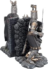 Nemesis Now The Duel Bookends 24cm Grey Hand-Painted Resin Decor view 5