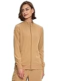 floralhue Scrub Jackets for Women, Zip Front