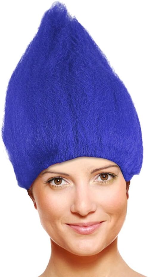 AltSkin Troll Costume Wig - Blue