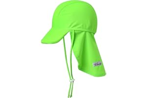 VAENAIT BABY Newborn-7T Toddler Infant Kids Unisex Boys & Girls Sun Protection Sporty Flap Swim hat UPF 50+ UV Flap Cap