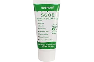 EDSRDUS SG02 Food Grade Silicone Grease Waterproof Plumbers Grease for Valve Sealant Faucet O Rings Garden Hoses 1OZ