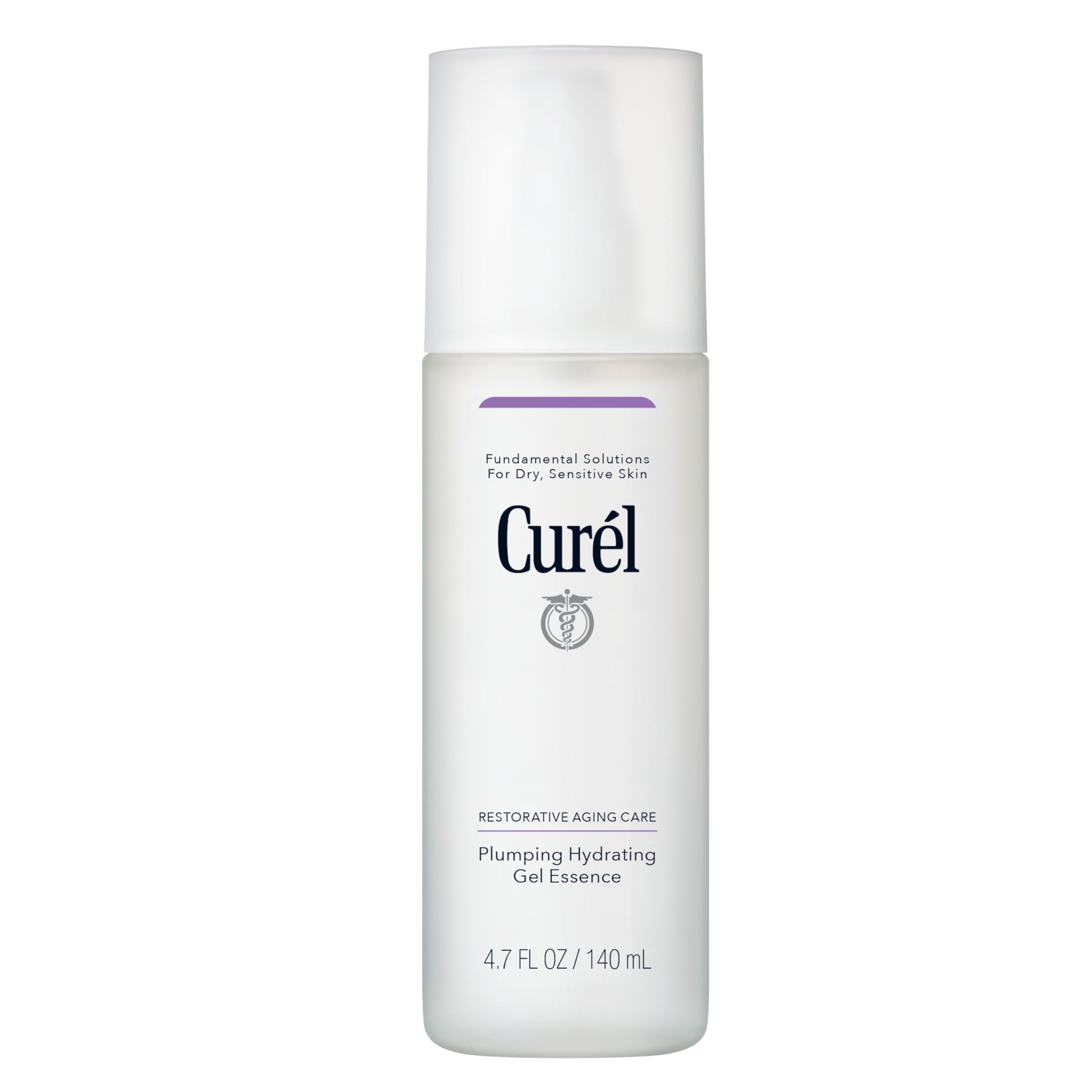 Curél Restorative Aging Care Plumping Hydrating Gel Essence for Dry, Sensitive Skin, 140ml