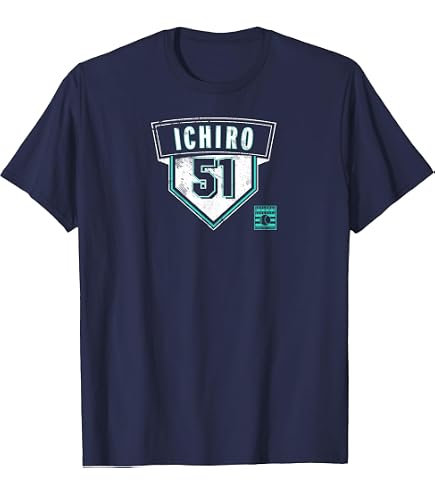 トップス ICHIRO Amazon.com: Ichiro Suzuki - Ichiro Forever - Seattle Baseball T