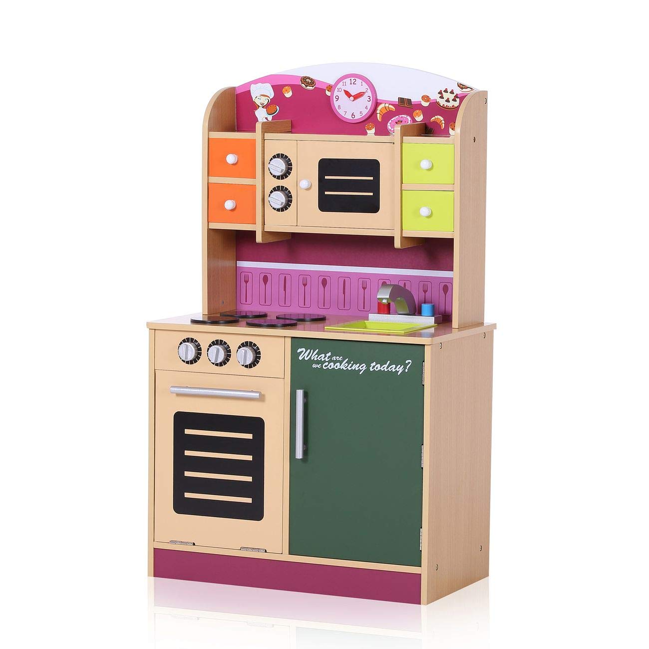 baby vivo cocina de juguete de madera