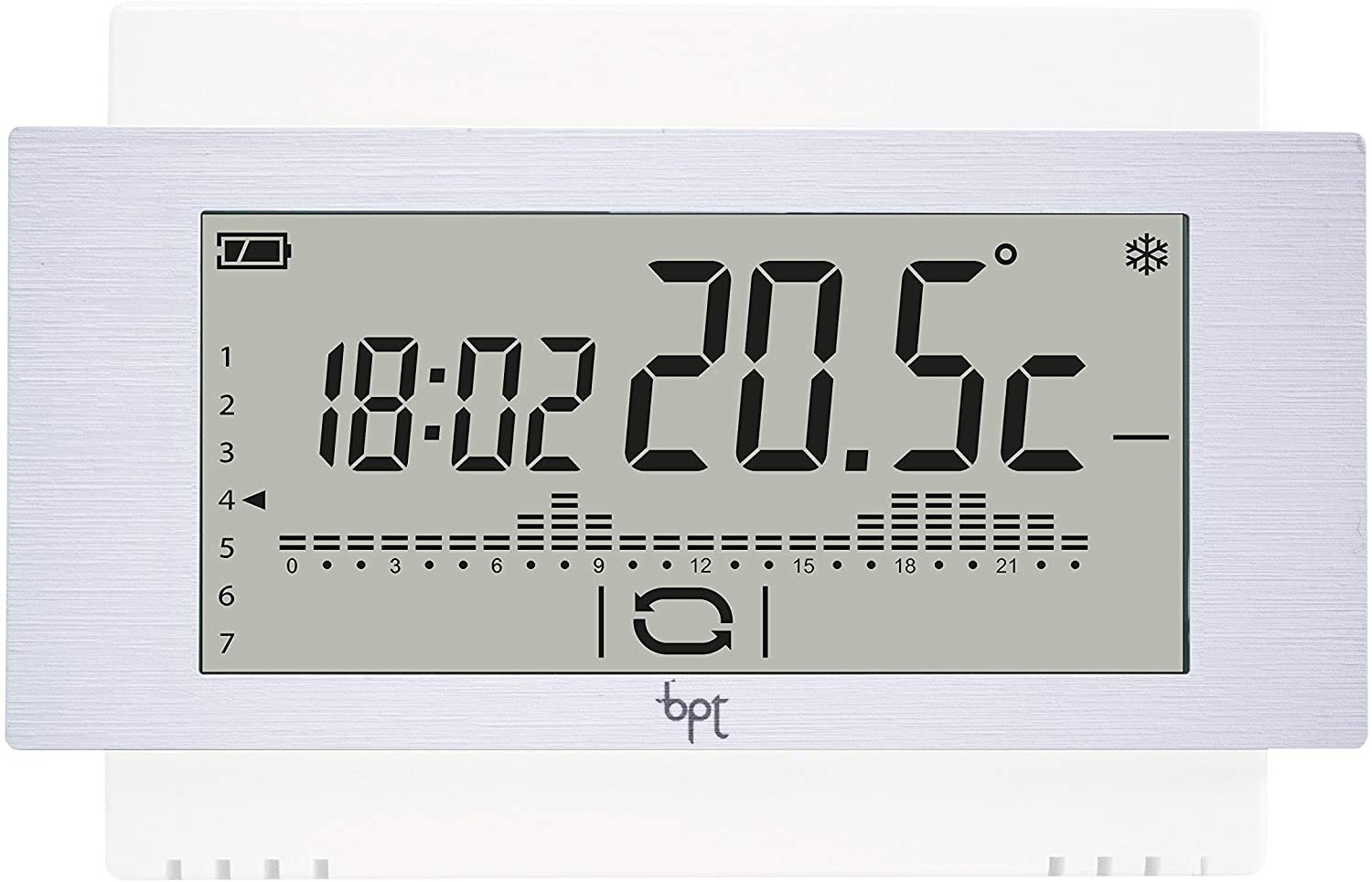 Bpt Th/500 Wh Chronothermostat Touch Wall
