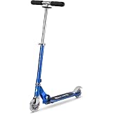Micro Kickboard Sprite 2-Wheel Foldable Kids Scooter, Ages 6+, Up to 220lbs | Compact Foldable Design for Travel &amp; Storage, Adjustable T-Bar, Smooth-Ride PU Wheels, Rear Brake, Swiss-Engineered