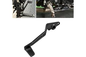 WORLDMOTOP Motorcycle Brake Pedal Foot Lever Replacement for Kawasaki Ninja 400 2018-2023 Z400 ABS 2019-2023 Ninja 500 Z500 SE 2024 2025 Brake Lever Pedal (Black)