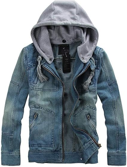 Amazon Happyjp デニムジャケット メンズ パーカー Gジャン ジャケット デニム アウタージージャン 3xl コート ジャケット 通販