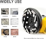 SHDIATOOL Diamond Turbo Grinding Wheel Concrete Cup Disc 115mm for Stone Marble view 5