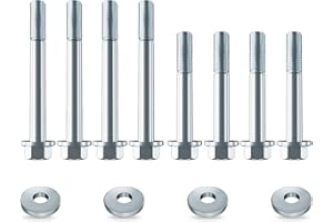 YUBUNT 12Pcs Engine Stand Bolt Kit. M10-1.5 Engine Stand Bolt Flange Kit Compatible with LSX LS LS1 5.3L 4.8L 6.0L 6.2L L92 L76 LY2 LY5 LR4 LQ4 LS6 LQ9 L33 LS2 LH6 LC9 LFA LH8 LMG