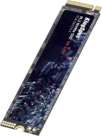 KingSpec 1TB M.2 NVMe Gen3x4 SSD 2280 2400MB/s 3D NAND TLC/QLC