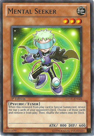 Yu-Gi-Oh! - Mental Seeker (EXVC-EN024) - Extreme Victory - Unlimited Edition - Common