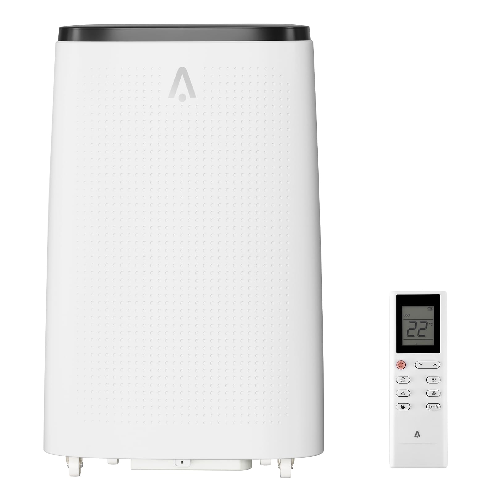 Photo 1 of 14,000 BTU Portable Air Conditioner 3-IN-1 (Cooling, Dehumidifying, Fan) - Portable AC Units for Rooms - Cools 750 sq.ft | 90 Pints/Day, 54dB Quiet | Includes Hose & Window Kit, White+Gray-A020B