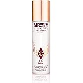 Charlotte Tilbury Airbrush Flawless Setting Spray - Gift Set Essential - Ultra-Fine Mist to Prime & Set Makeup - Perfect for Pairing with Other Skincare & Makeup Favorites