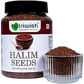 Nutriwish Halim Seeds (Aliv/Garden Cress Seeds), 250 g | Nutrient-Rich Superfood Seeds for Eating | Perfect for Salads, Soups, Smoothies, Baking, Protein Snacks &amp; Everyday Wellness Nutrition